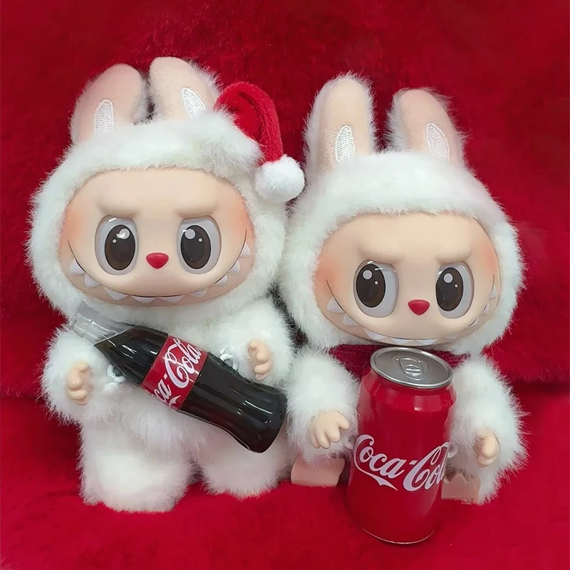 Echt De Monsters Labubu Coca Cola Serie Macaron 3.0 Vinyl Gezicht Pop Action Figure Sleutelhanger Hanger Tafeldecoratie Geschenken