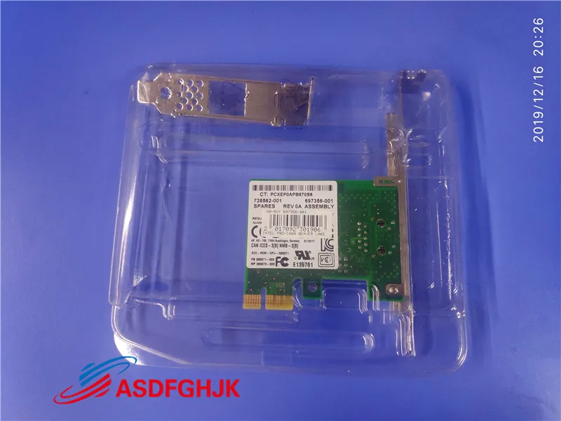 Compatible For HP 728562-001 PRO 10/1000 Network Interface Controller (NIC) 100% Perfect Work