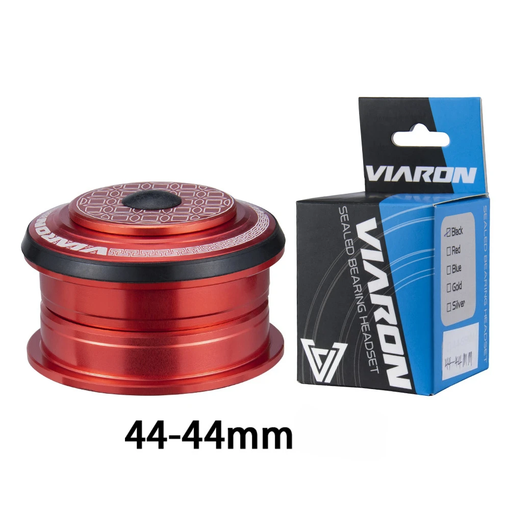VIARON MTB Fahrrad-Steuersatzlager Rahmenkopfrohr-Zubehör Fahrradteile 34MM Gedichtetes Lager 44MM Halbintegrierte Steuersätze – Detail 10