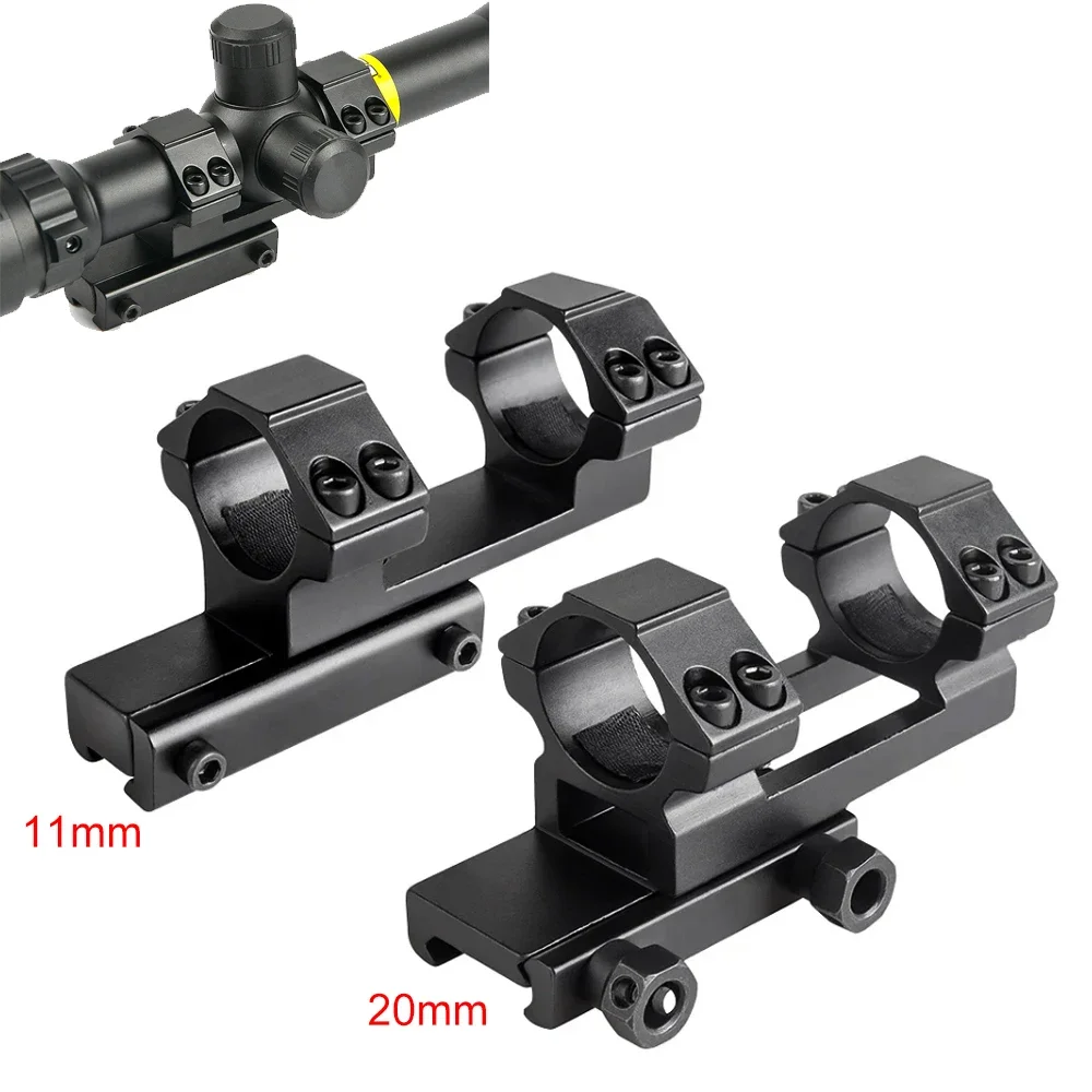 Tactical Scope Mount Rings 25.4mm Tube Hunting Accessories Picatinny Rail Weaver Fits 20mm /11mm Dovetail Rail Scope Mount