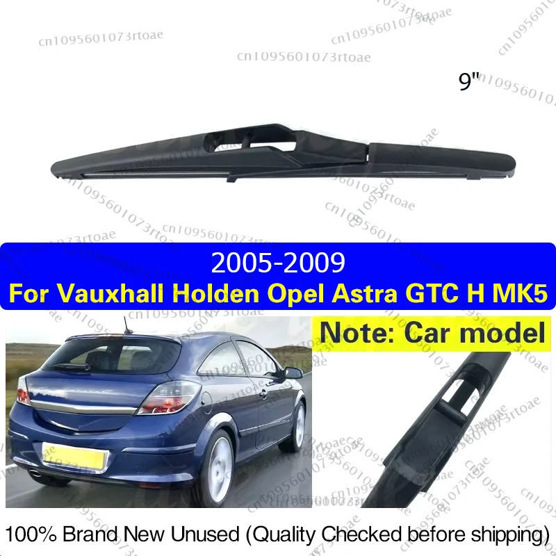 

9" For Vauxhall Holden Opel Astra GTC H MK5 3 Doors Hatchback 2005 - 2009 Car Rear Windshield Windscreen Window Wiper Blade
