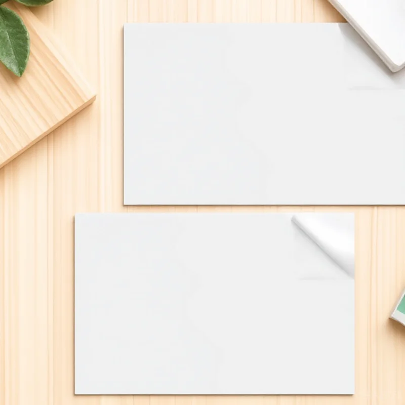 

2pcs 2 Rolls Large Dry Erase Board Sticker Wall Static Cling Reusable Pp Material Smooth Writing Surface Office Home School Use