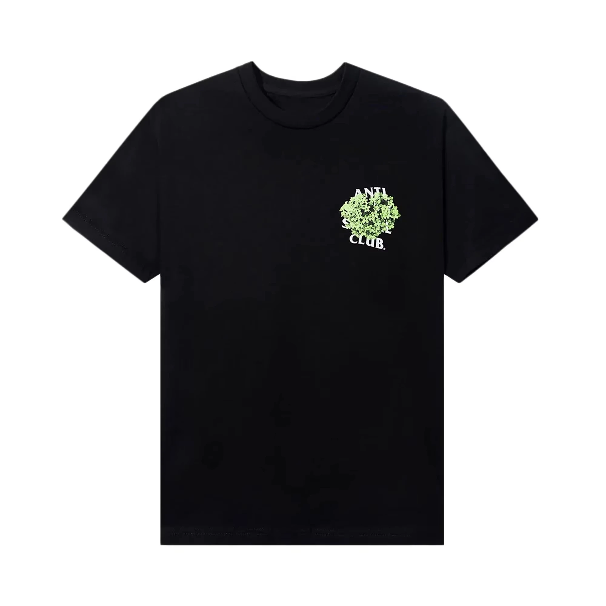 

Green Tree Printed American Short Sleeve T-Shirt Couple's Half Sleeve Tops Men's and Women's Street