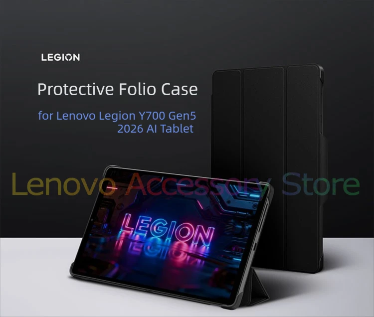 Lenovo Fresh Green 8.8inch Folio Case Legion Y700 2026 Gen5 Protective for Lenovo Tab Y700 Tablet 8.8’’ Magnetic Detachable