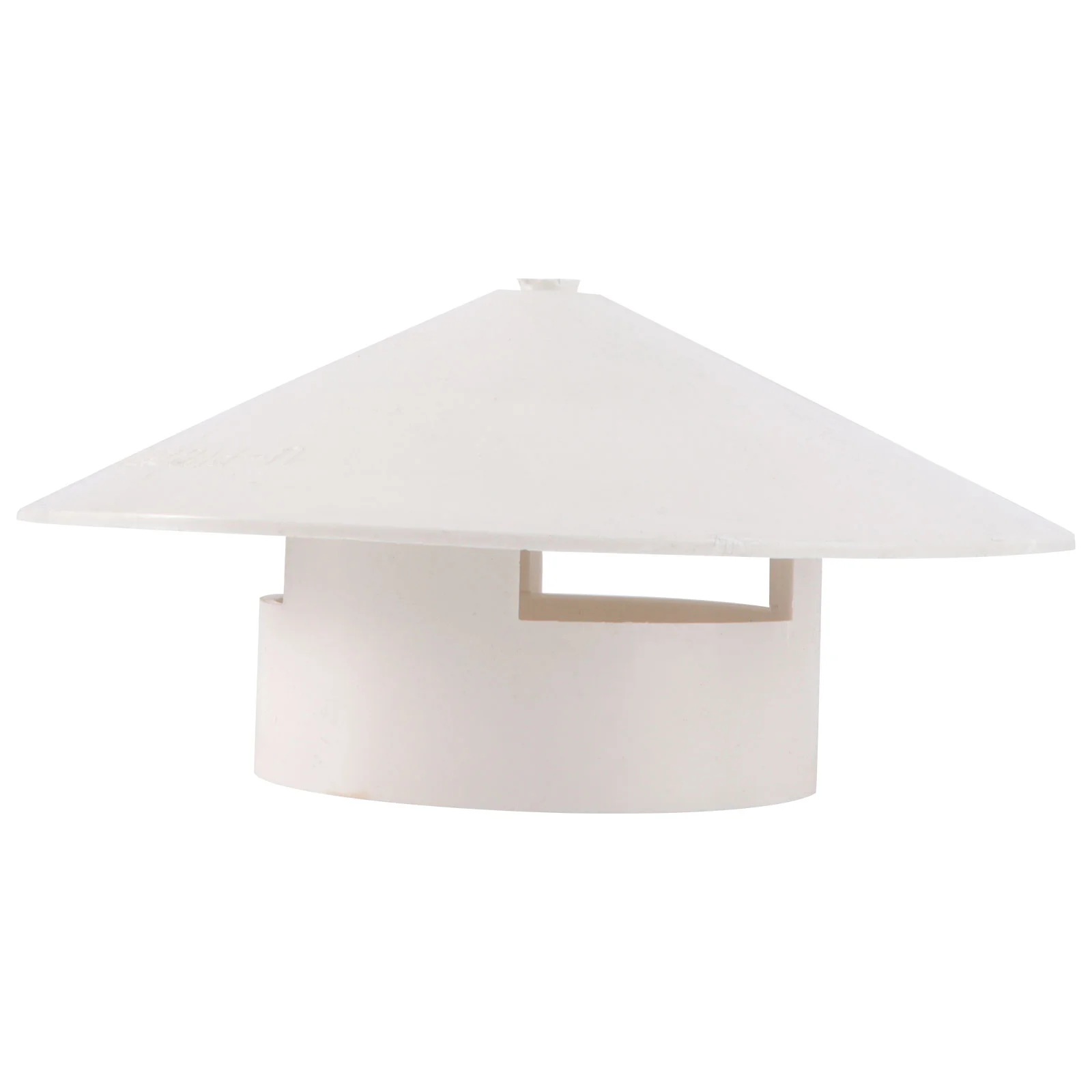 Pvc Rain Hat Ducting Ventilation Cap Chimney Cover Mushroom Shaped Hood 15x15cm Pipe Covers White Exhaust Funnel Protector