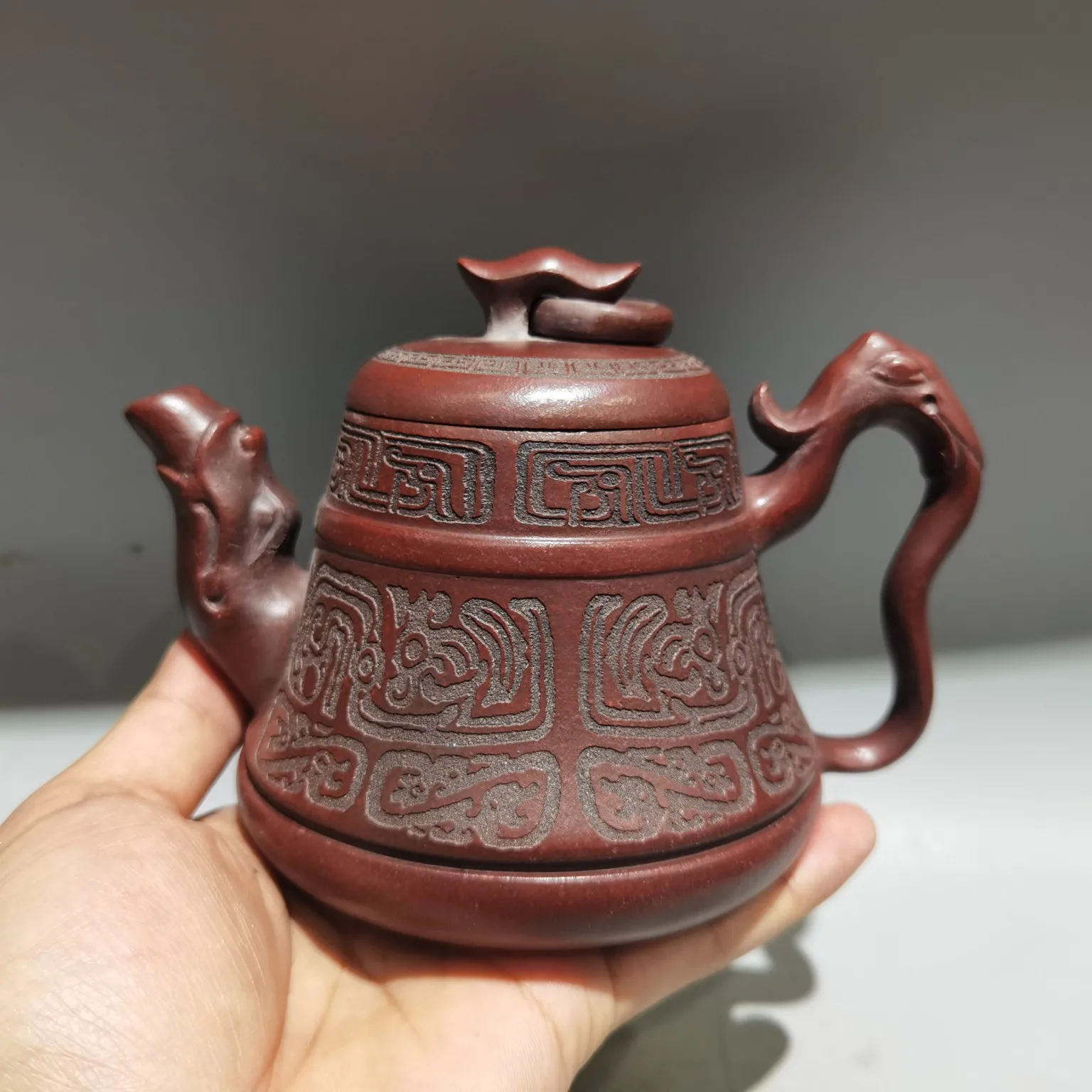 Exquisite Home Crafts Purple Clay Teapots With Exquisite Craftsmanship Worth Collecting and Decorating