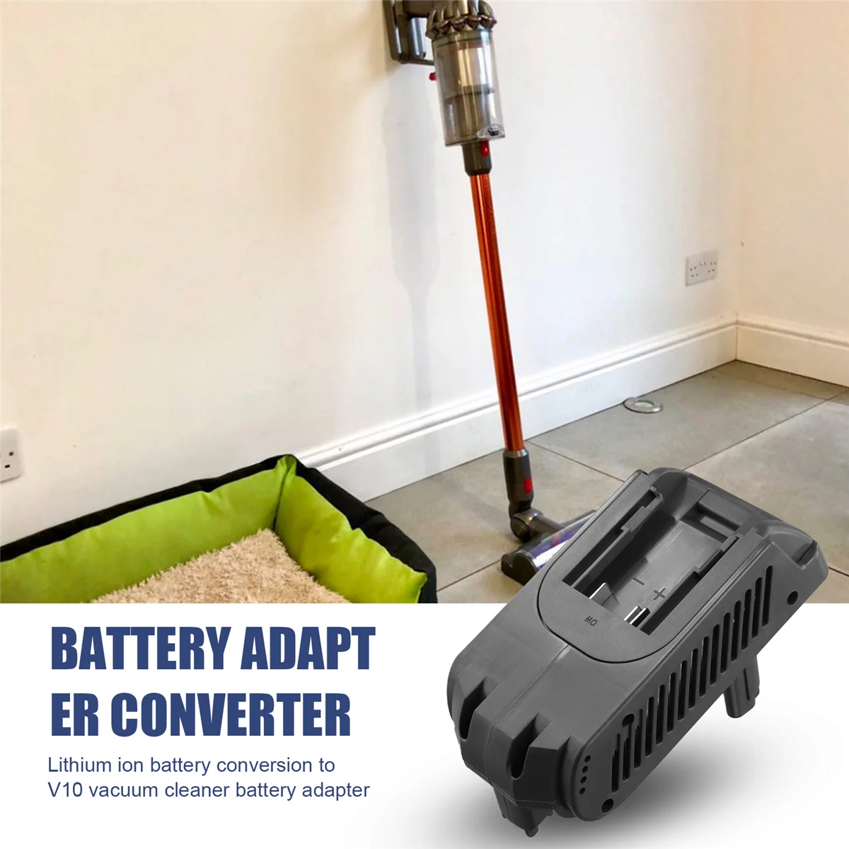 

Battery Adapter for 20V Li-Ion Battery Convert to for Vacuum Cleaner DW20V11