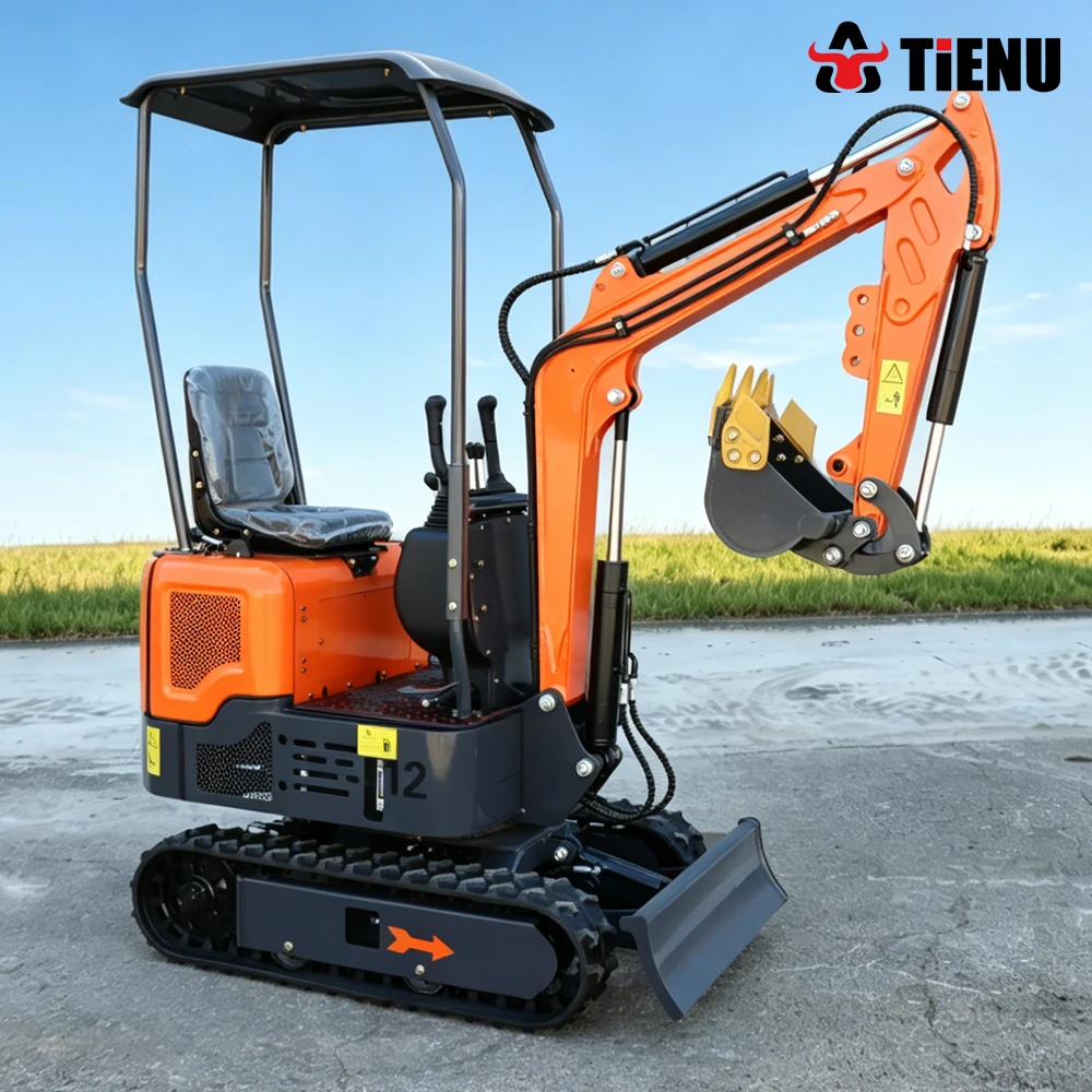 Mini Excavators Compact Tracked Backhoes EPA Certified and Customizable In Stock and Available for Sale