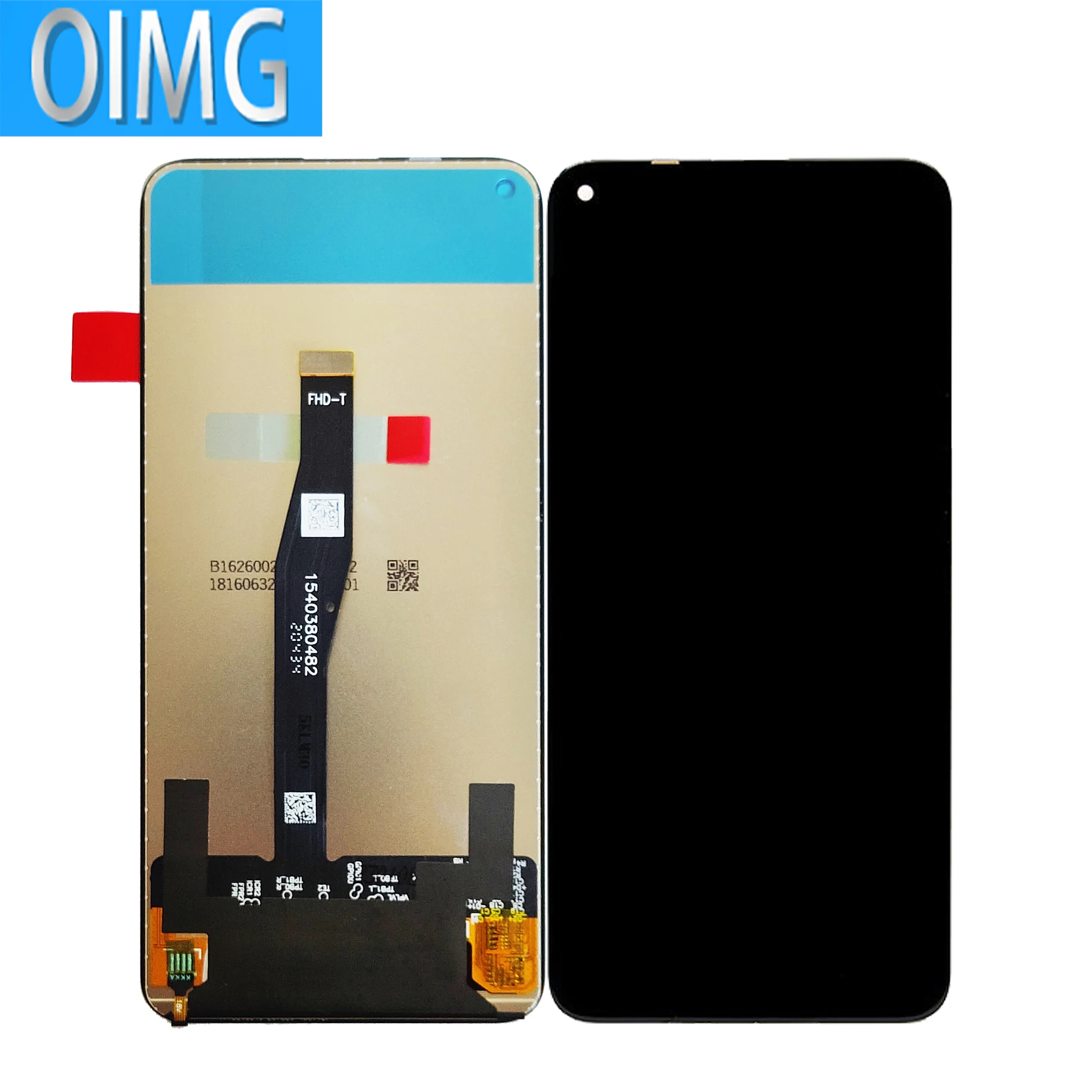 For Huawei Nova 5T Original LCD Display With Frame Touch Screen YAL L21 L61 L71 L61D  Panel Digitizer Replacement Parts