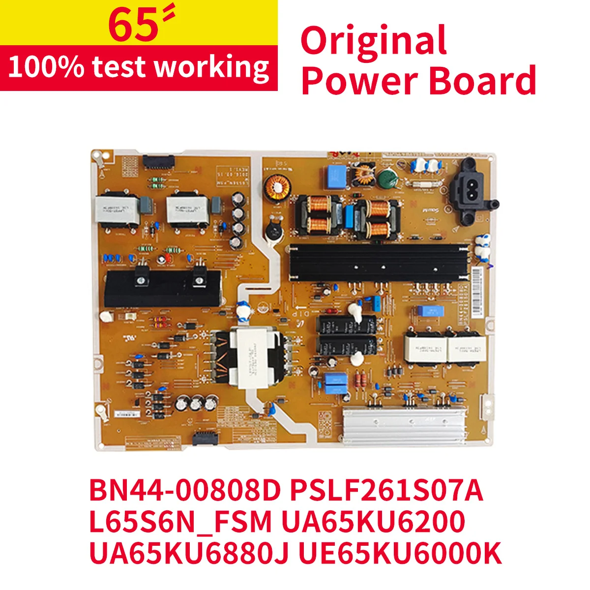 

100% Original Test Work BN44-00808D PSLF261S07A L65S6N_FSM for UA65KU6200 UA65KU6880J UE65KU6000K UE65MU6105K UN65KU6500F