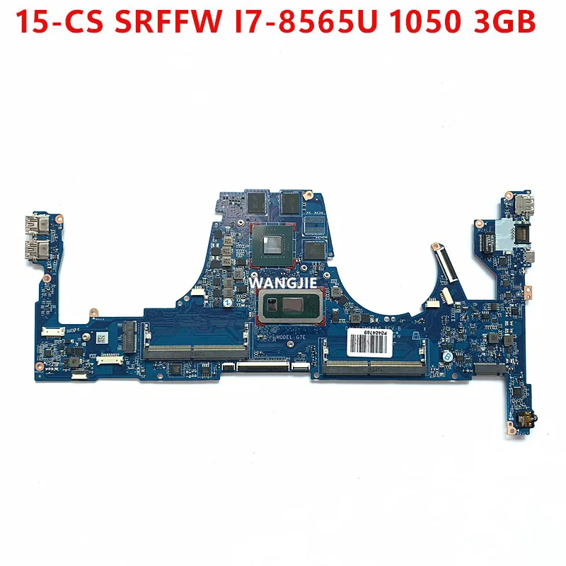 DAG7EDMBAB0 For HP 15-CS Laptop Motherboard i7-8565U SRFFW 1050 3GB GPU L46518-601 Notebook Mainboard 100% Working