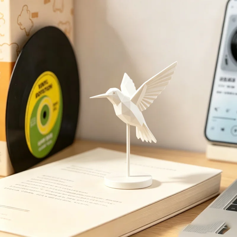تمثال طائر الطنان التجريدي متع - مراجعة 3D Printing Mockup وسعره