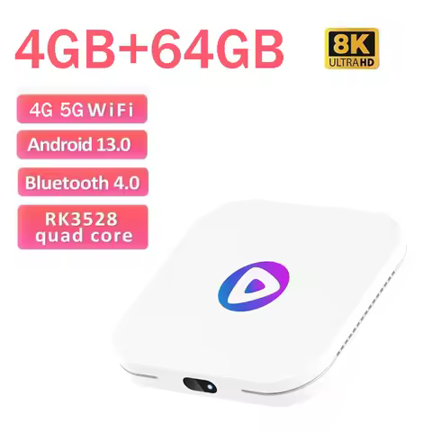 H96 MAX M1 Smart TV Box Android 13 Rockchip 3528 Quad Core HDR 4K 8K Video BT 4.0 WiFi 4G 5G Media Player 4GB 64GB Set Top Box
