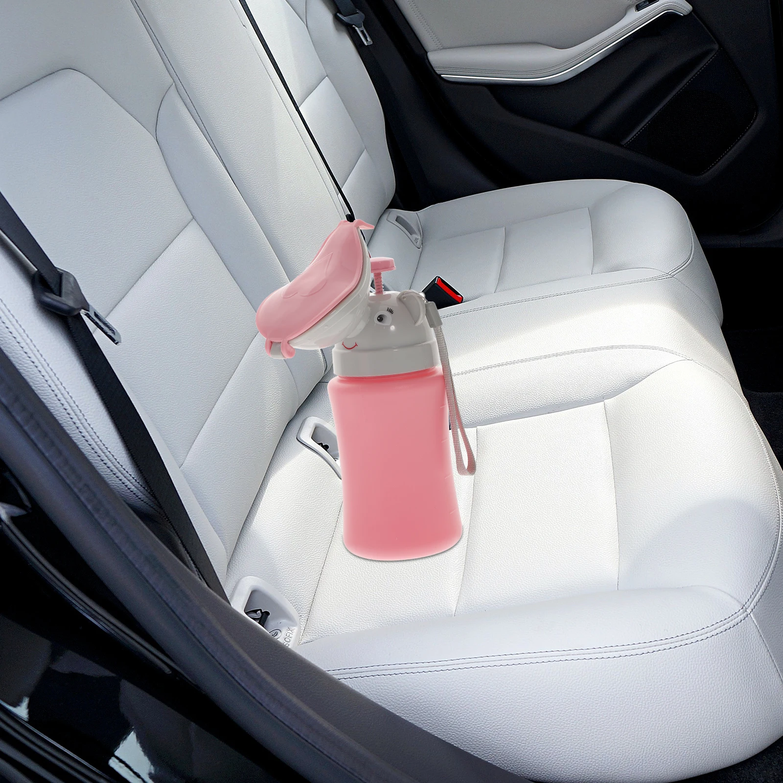 1pc Kinder Auto Urinal Tragbare Töpfchen Flasche Mini Urining Container Notfall Wc Outdoor Verwenden Leichte Dicht Cartoon