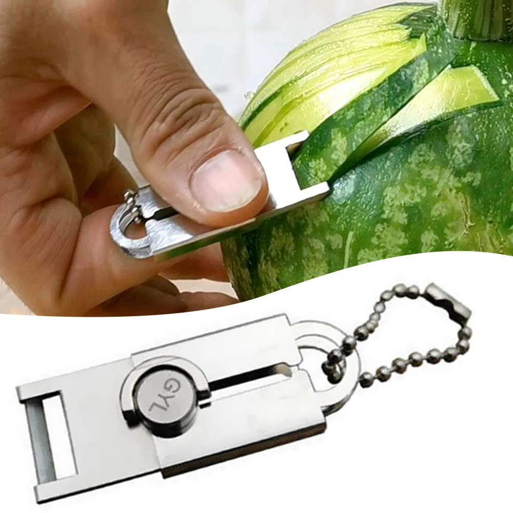 

Foldable Portable Peeler with Keyrings, Household Fruit and Veggie Peeler for Tomatoes and Potatoes