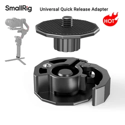 SmallRig Universal Quick Release Adapter To Attach Mini Tripod/Monopod For Zhiyun Crane for DJI RS3/RS3 Pro/Roin for Moza 2714