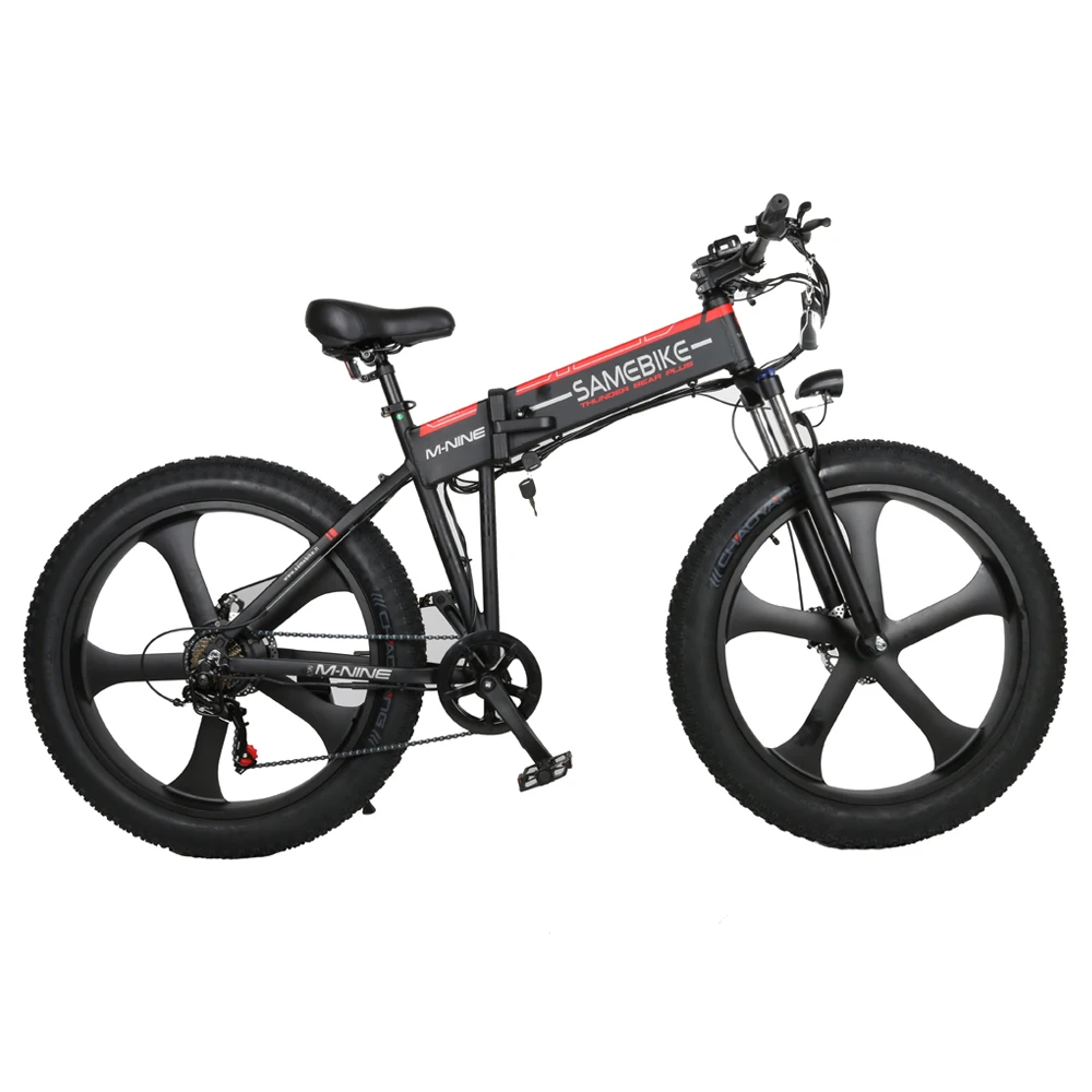 SAMEBIKE Original Factory Foldable 20 Inch Aluminium Alloy 500W 48V Removable 10.4AH Lithium Battery Ebike