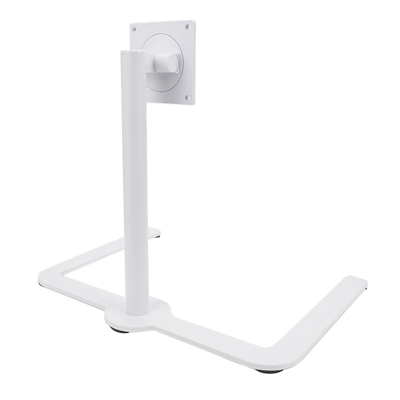 

U-shaped base bracket for reading and writing table, computer monitor lifting, rotating and heightening frame, metal