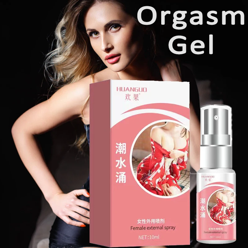 Weibliches schnelles Orgasmus gel verbessern Vagina schrumpfende Damen eisig heben Flut spray Sexspielzeug Paar Geschlechts verkehr liefert Erwachsenen