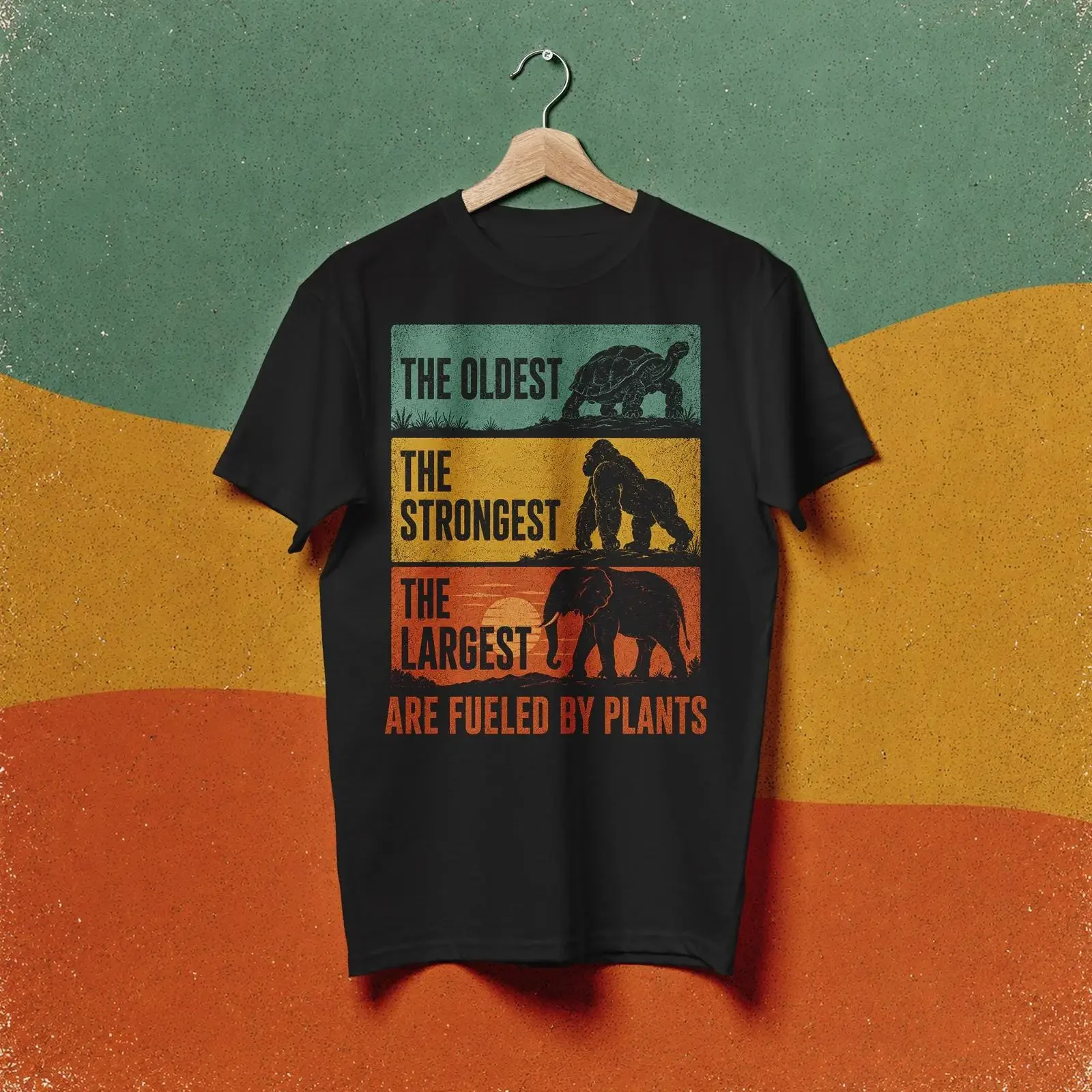 Vegan T Shirt Vegetarian Herbivore Veganism vintage Washed Breathable Comfortable designer clothes Stylish Slightly graphic