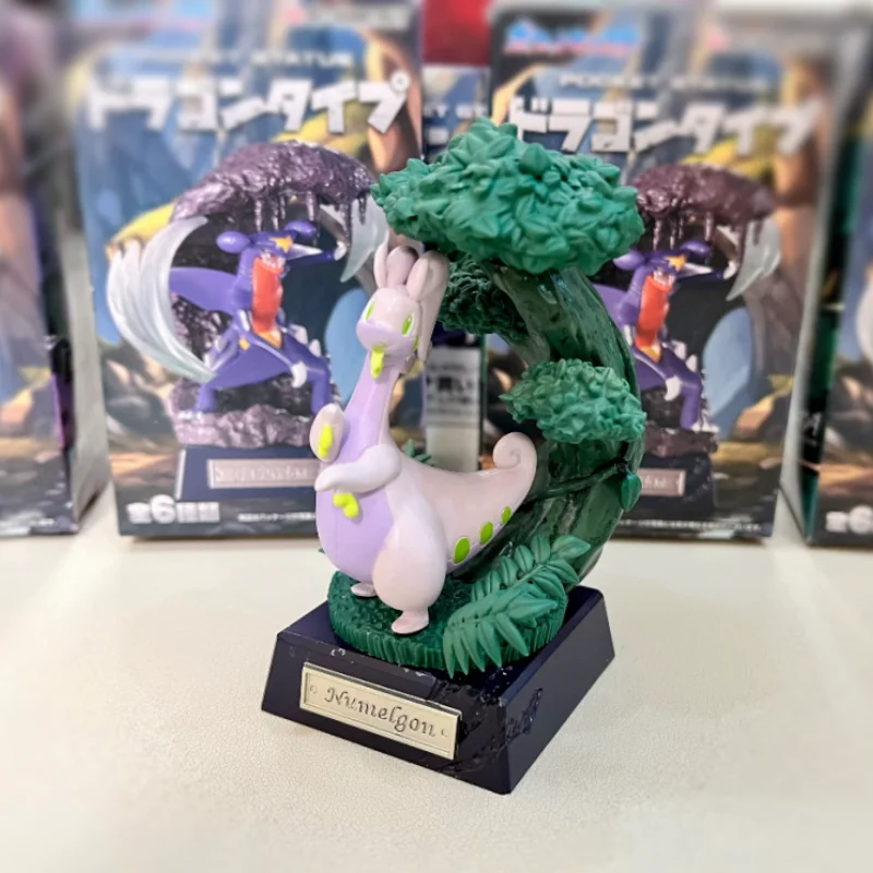 الأصلي إعادة مينت البوكيمون جيب تمثال التنين نوع Dragonite Flygon السلمس Garchomp Goodra Dragapult نموذج الشكل اللعب