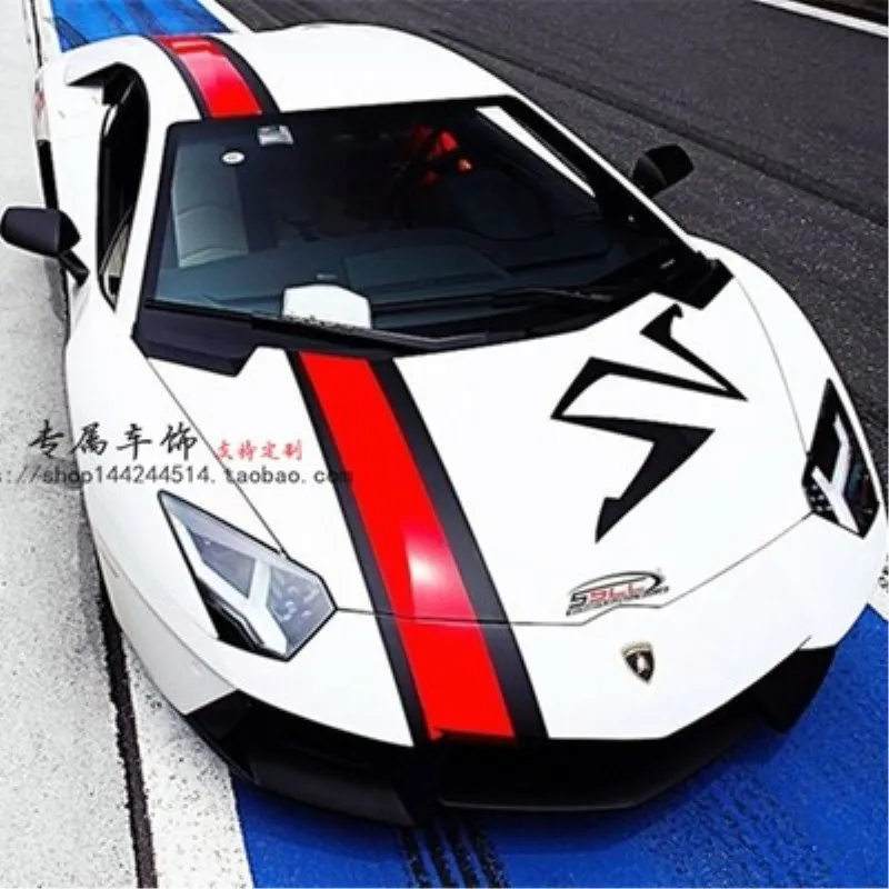 

New Custom Car Stickers FOR Lamborghini aventador IP750 Body Decoration Racing Car Foil Vinyl Car Decal Accessories