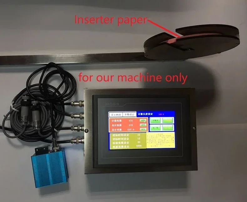 ورق إدخال لآلة عد الإدخال Mini Tab (أوراق الإدخال فقط بدون آلة)