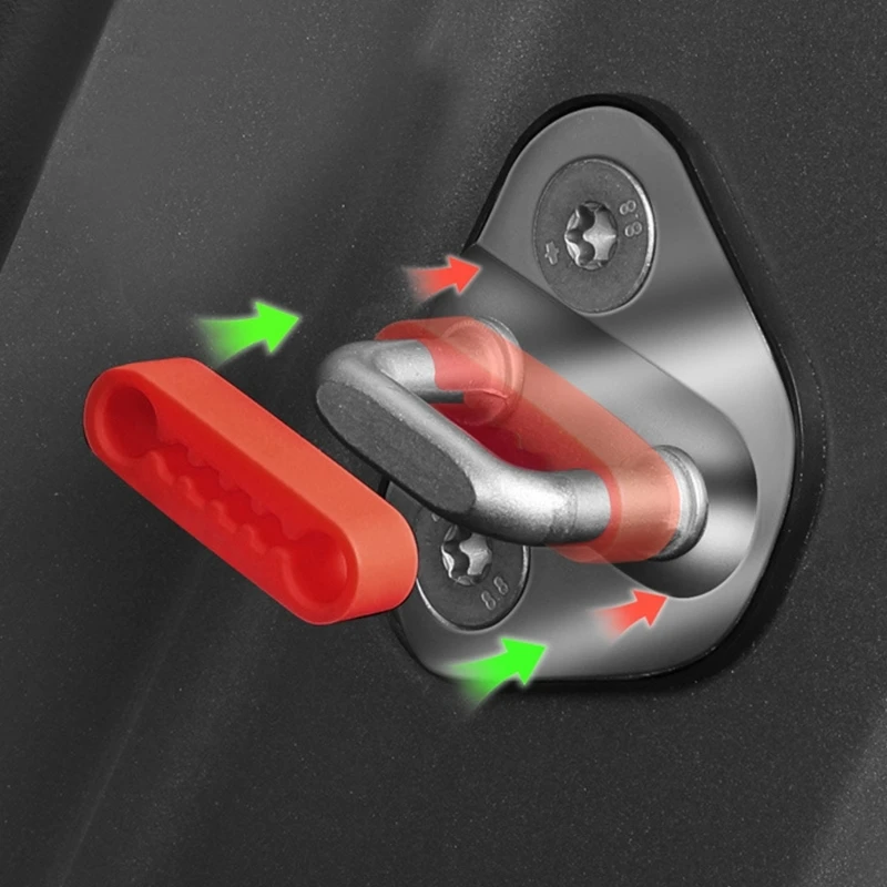  Friendly Silicone Car Door Guard Prevents Paint Chips & Scratches for Car