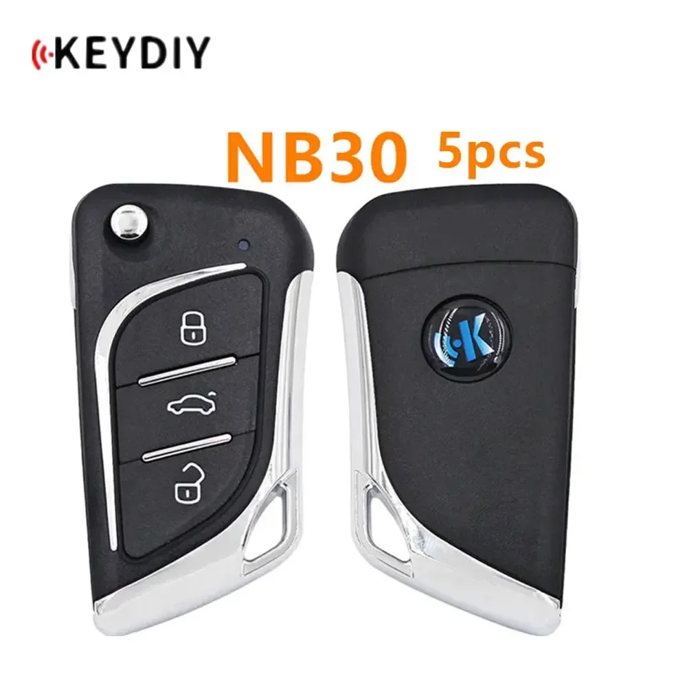 

5pcs KEYDIY KD B30 NB30 Universal Remote Key 3 Buttons Car Remote Key for KD900/KD-X2/KD-MAX Auto Key Programmer