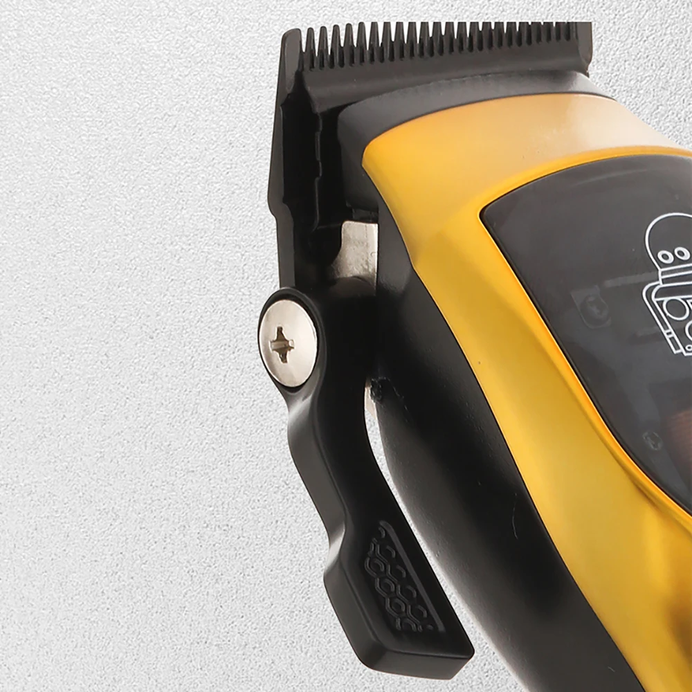 Kemei Electric Hair Clippers and Hair Trimmer Kit Men Professional USB-C Rechargeable Cordless 0mm Finish Hair Cutting Machine