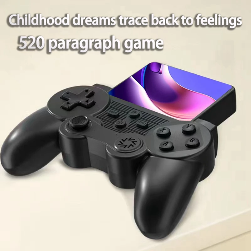 N15R-Q20 Handheld-Spielekonsolenbildschirm, integrierter 520-Spiele, klassischer Dual-Player-Retro-Arcade-Game-Controller für Kinder