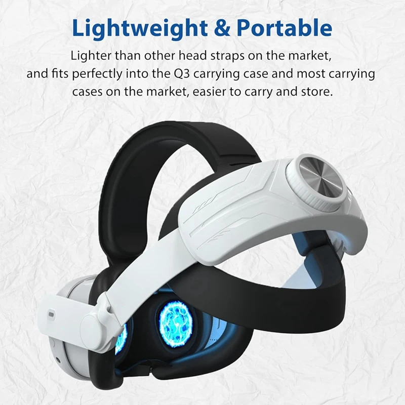 Head Strap Accessories Compatible For Quest 3 DOBEWINGDELOU Replacement Parts Elite Strap For Enhanced Comfort Adjustable