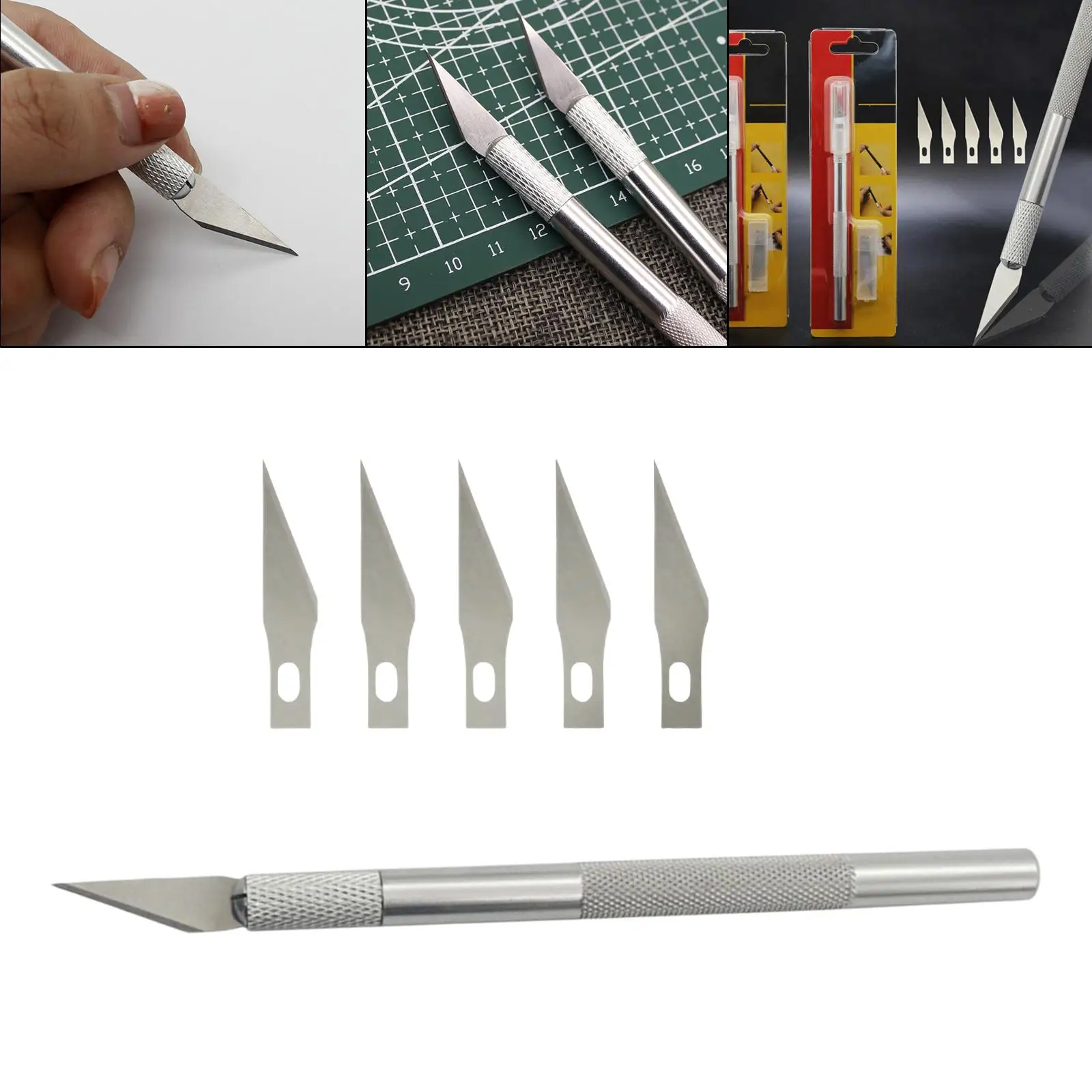 Utilitário Precision Sharp Pen Cutter, Hobby Set, Craft Set para Modelagem e Escultura