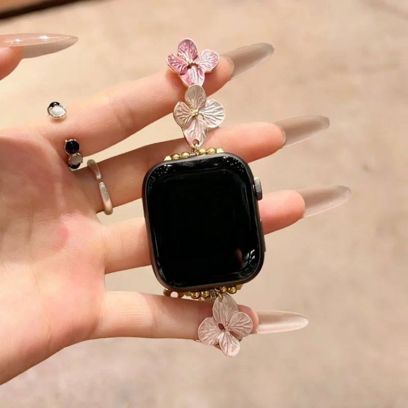Simple and Luxurious Metal Strap Suitable for Apple iWatch Strap 38mm 40mm 41mm 42mm 44mm 45mm 49mm Fashionable Strap