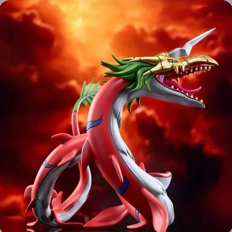 Digimon Mega Seadramon أنيمي عمل الشكل 18 سنتيمتر تمثال مستوى كامل لتزيين سطح المكتب تحصيل لعبة هدية