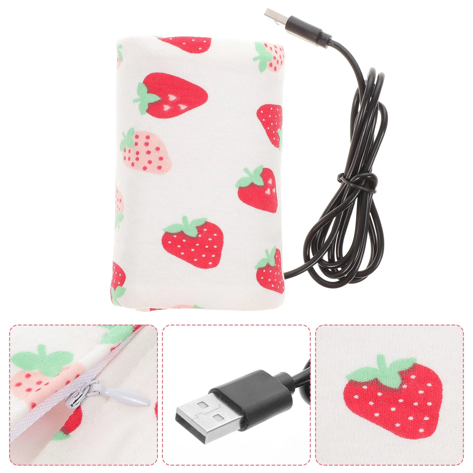 

Bottle Warmer Travel Cover Cloth USB Heater Insulation Bag for Baby Milk Portable Warm Keeping Car On The Go Breastmilk Bottle