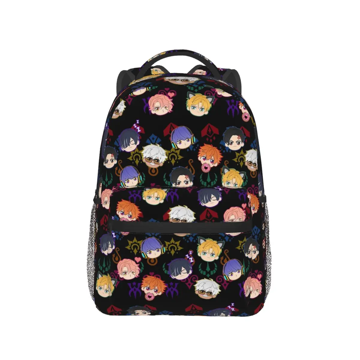 

Obey Me - Demon Brothers Pattern Backpack Hot Sale Daypack Large Capacity Kids BookBag School Bag Shoulder Bags for Men Women