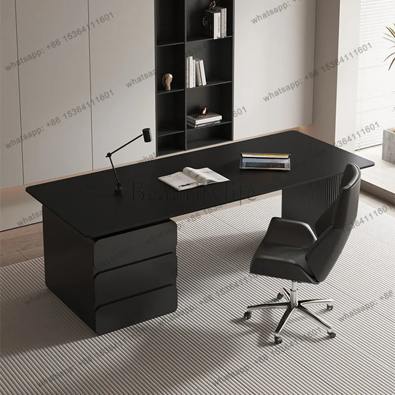 Modern Computer Office Desk Gaming Standing Decoration Luxury Reception Office Desk Decoration Drawer Scrivania Salon Furniture