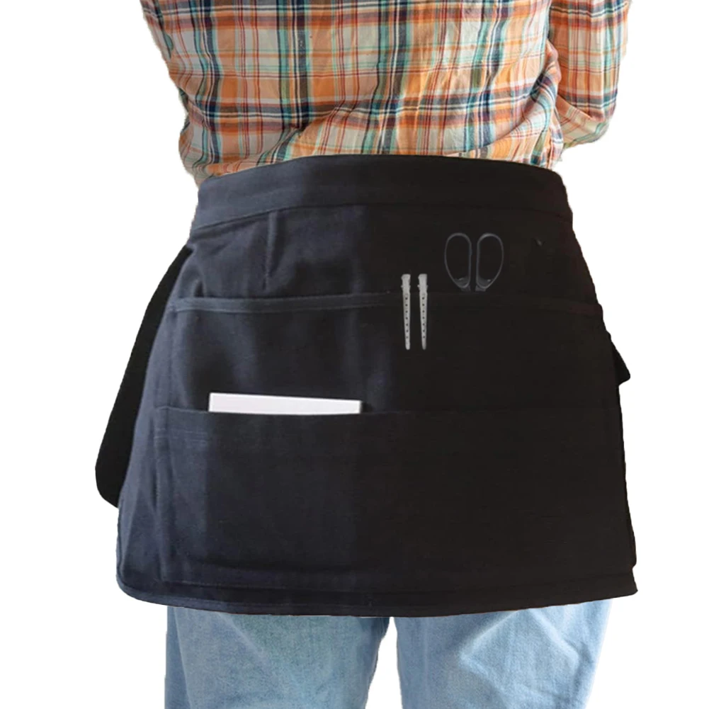 

Utility Belt Apron with Pockets Hair Stylist Waist Bag Waist Apron Adjustable Hairdresser Scissor Bag Garden Apron for Women Men