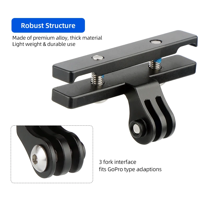 Deemount Bicycle Saddle Light Mount Adaptor For Trek Bontrager Headlight Taillight Bracket Bike Seatpost Rail Rear Light Holder