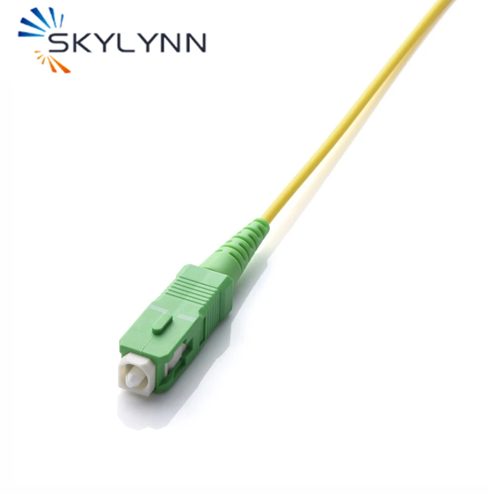 Imagem -06 - Promoção 50 Peças Medidores de Comprimento sc Apc-sc Apc sm G652d sx 3.0 mm Fibra Óptica Cabo Remendo Amarelo Lszh Jaqueta Quantidade Limitada