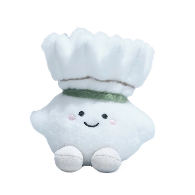 12CM Cotton-Stuffed Plush Keychain With Cartoon Badminton Design Perfect as Backpack Decor or Gift For Birthday