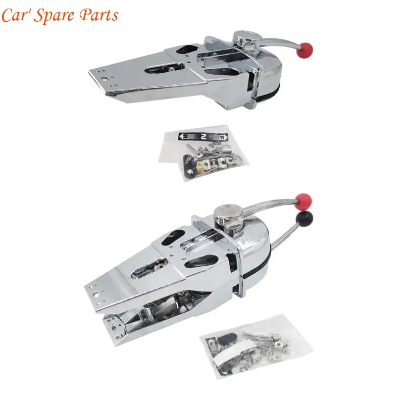 Y4UA Strong Alloy Marine Throttle Control with Optimized Grip Restrict Control for Reduced Fatigue During Long Voyages