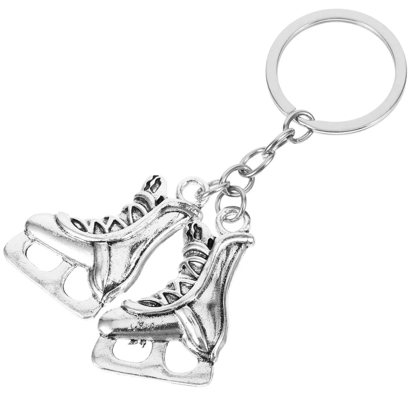 

Модный брелок-роликовые коньки из цельного металла, подвеска для рюкзака, сумки, ключей, милый подарок для нее, уникальный стиль