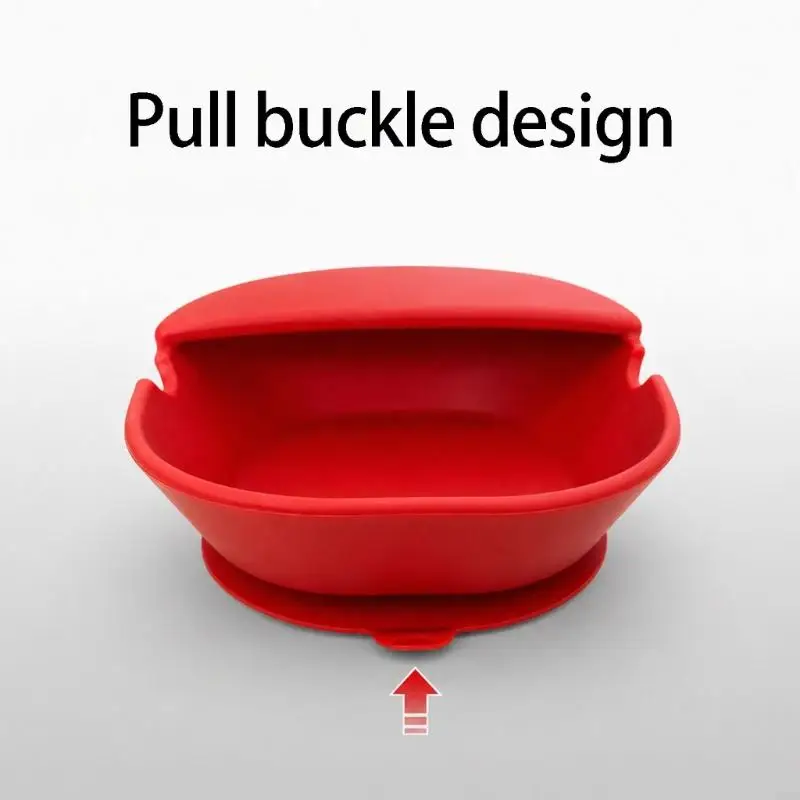 Strong Suction Silicone Spoon Holder For Kitchen Utensils Organizers With Nonslip Base J0MC