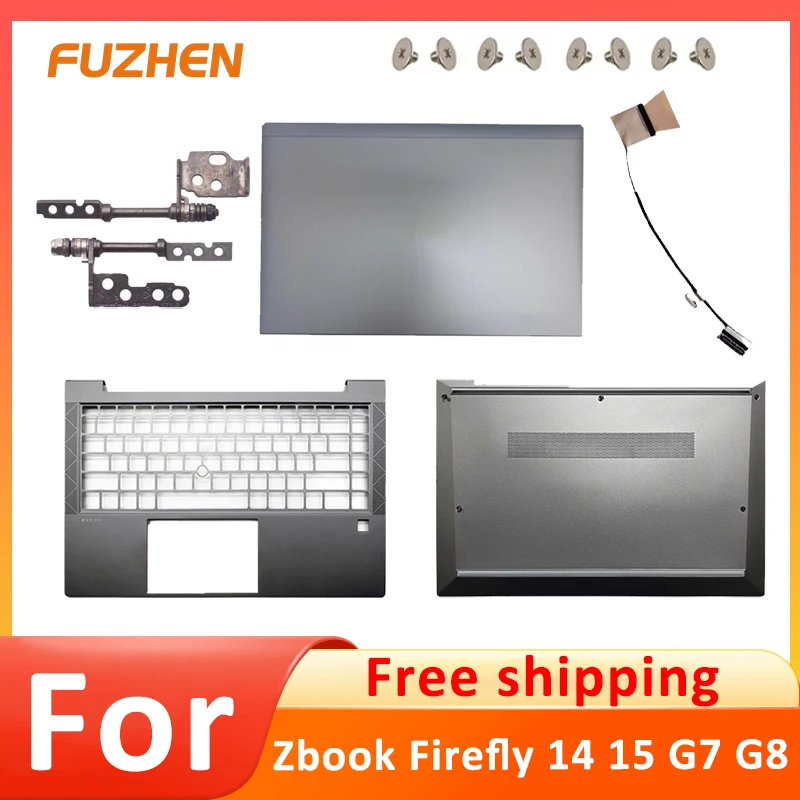 

98% New For Zbook Firefly 14 15 G7 G8 LCD Back Cover/C CASE WITHOUT KEYBOARD /Bottom Case/Hinge/Cable