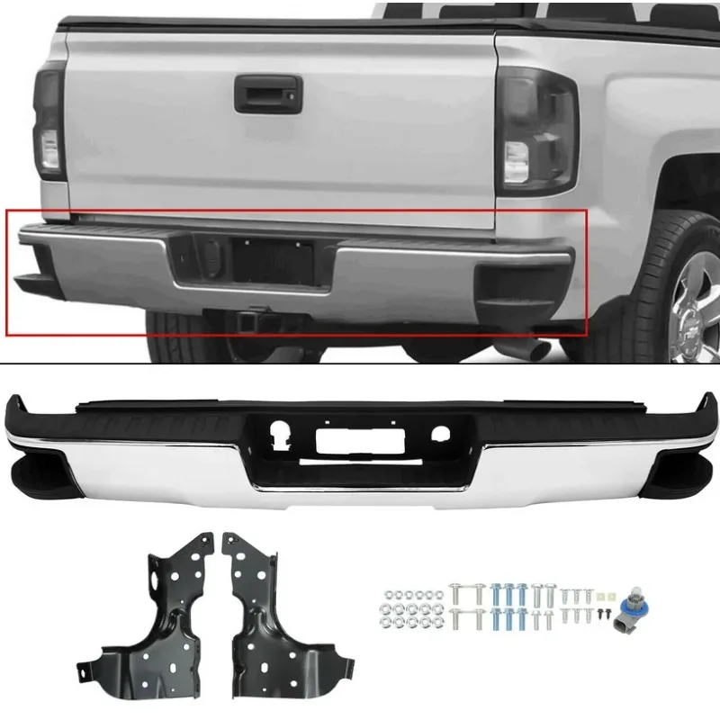 

Factory Hot Selling GELING factory 2014-2018 rear bumper for Silverado GMC Sierra 1500