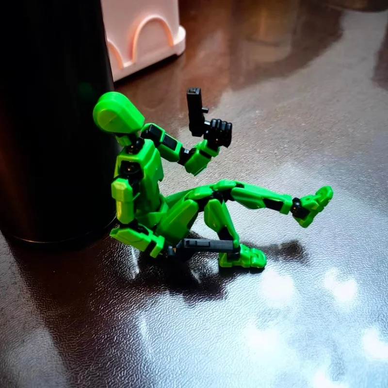 Lucky 13 Pop Speelgoed Gezamenlijke Beweegbare 3d Afdrukken 3e En 4e Generatie Marionet Transformatie Pop Diy Model Diamant Handstuk Gift