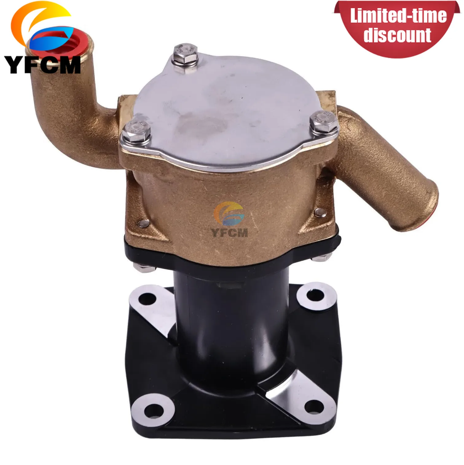 Seawater Pump A029U129 132-0413 G-1010 for Cummins Onan Engine MDKDP MDKDR