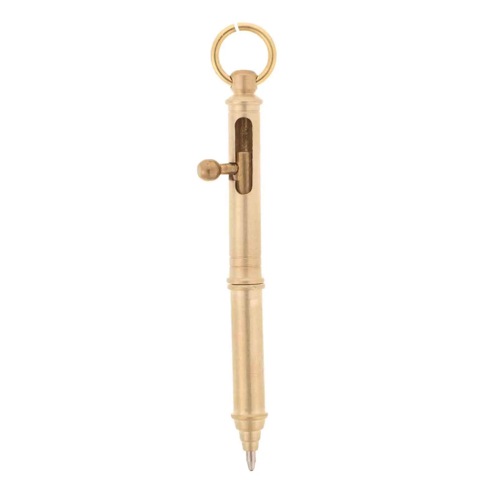 

Convenient Brass Pen Delicate Design Novelty Gel Pen for Students and Professionals Practical Pens Novelty Pens